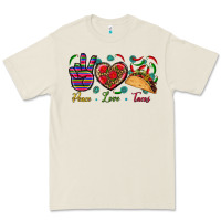 Bone Peace Love Tacos Premium Tee - BundleAndBundleShop