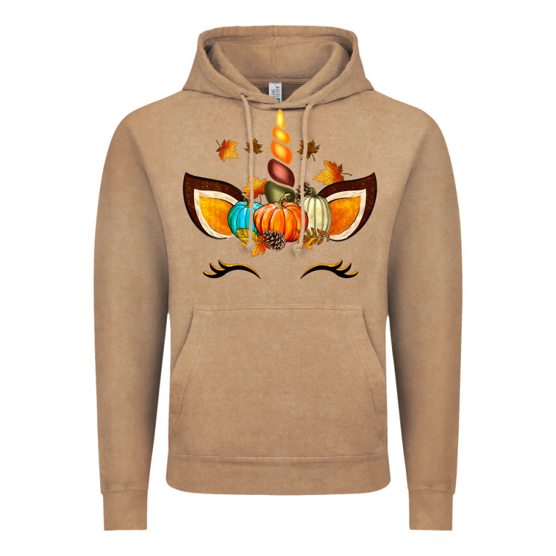 Unicorn Fall Vintage Hoodie by texasbilliewilder | Teevron