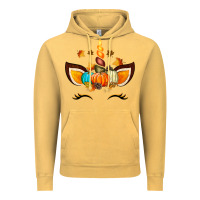 Vintage Mustard Unicorn Fall Vintage Hoodie - texasbilliewilder