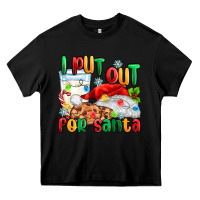 Black i put out for santa Heavy Core Tee - MaliasSmallBusiness
