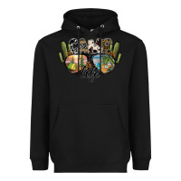 Black camp life Heavyweight Hoodie - SublimationCraftShop