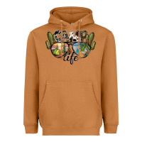 Meerkat camp life Heavyweight Hoodie - SublimationCraftShop