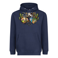 Navy camp life Heavyweight Hoodie - SublimationCraftShop
