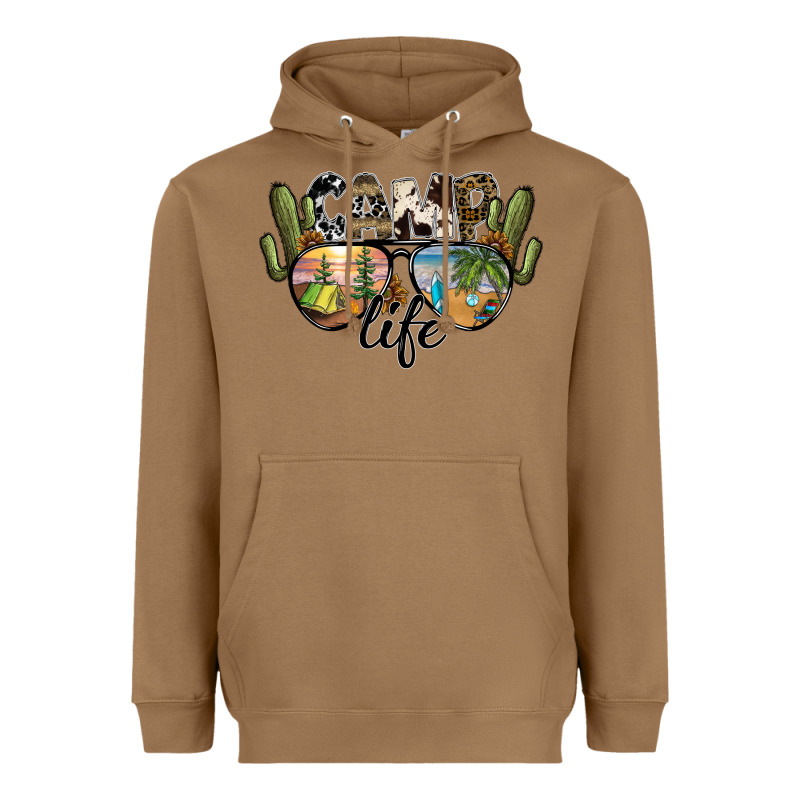 Camp Life Heavyweight Hoodie by SublimationCraftShop | Teevron