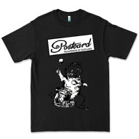 Black retro man postcard records Premium Tee - tuanDangUi
