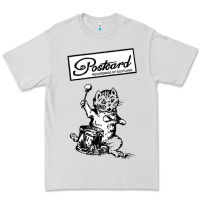 Dove Grey retro man postcard records Premium Tee - tuanDangUi
