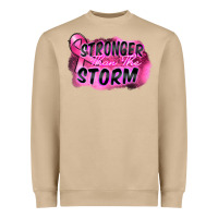 Stronger Than The Storm Heavyweight Sweatshirt | Teevron
