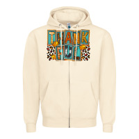 Sandshell thankful Zipper Hoodie - FaDigitalArtStudio