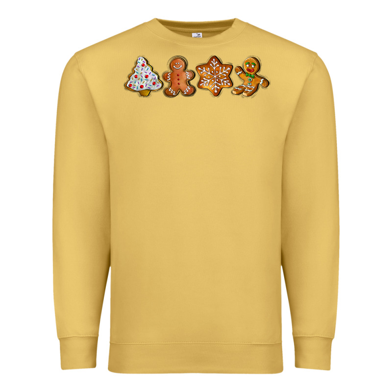 Christmas Cookies Premium Sweatshirt by LillyAllenDesigns | Teevron