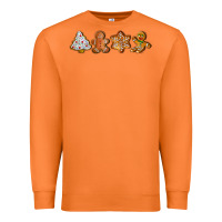 Carrot christmas cookies Premium Sweatshirt - LillyAllenDesigns