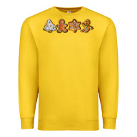 Lemon christmas cookies Premium Sweatshirt - LillyAllenDesigns