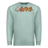 Seafoam christmas cookies Premium Sweatshirt - LillyAllenDesigns