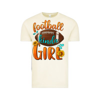 Football Kinda Girl Vintage Tee | Teevron