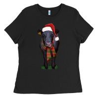 Black black angus Ladies Tee - RanaPortraitStore