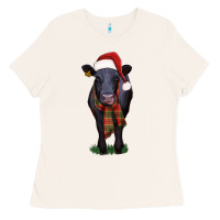 Bone black angus Ladies Tee - RanaPortraitStore