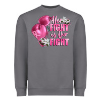 Storm her fight is our fight Breast cancer awareness Heavyweight Sweatshirt - FaDigitalArtStudio