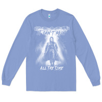 Colony Blue eric draven it can't rain all the time 1 Long Sleeve Tee - tuanDangUi