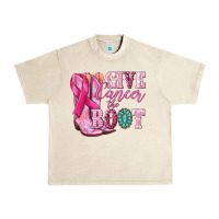 Sandshell give cancer the boot Urban Heavy Tee - NancyCooperArtShop