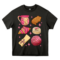 Asphalt mexican pan dulce Heavy Core Tee - MaliasSmallBusiness