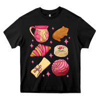 Black mexican pan dulce Heavy Core Tee - MaliasSmallBusiness