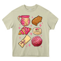 Mossy mexican pan dulce Heavy Core Tee - MaliasSmallBusiness