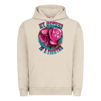 Pigment French Oak my mother is a fighter Urban Hoodie - BarkalooDesign