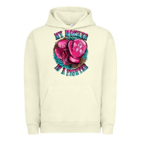 Pigment Pistachio my mother is a fighter Urban Hoodie - BarkalooDesign