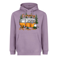 Lavender camping is my happy place Heavyweight Hoodie - SublimationCraftShop