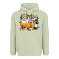 Matcha camping is my happy place Heavyweight Hoodie - SublimationCraftShop