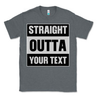 Charcoal Heather Straight Outta Your Text Classic Tee - Bettercallsaul