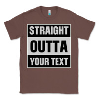 Chestnut Straight Outta Your Text Classic Tee - Bettercallsaul