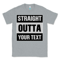 Heather Grey Straight Outta Your Text Classic Tee - Bettercallsaul