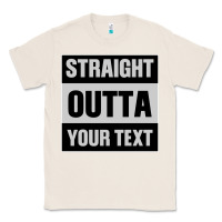 Natural Straight Outta Your Text Classic Tee - Bettercallsaul