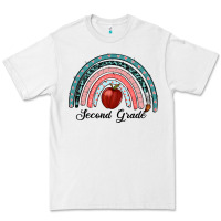 White second grade rainbow Premium Tee - RanaPortraitStore