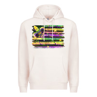 Pale Pink mardi gras Premium Hoodie - FaDigitalArtStudio