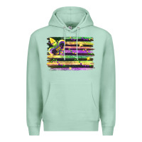 Seafoam mardi gras Premium Hoodie - FaDigitalArtStudio