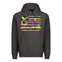 Smoke mardi gras Premium Hoodie - FaDigitalArtStudio