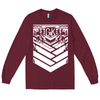 Burgundy girls' frontline griffin & kryuger Long Sleeve Tee - tuanDangUi
