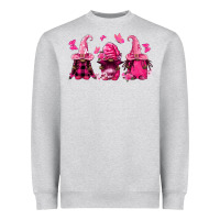 Breast Cancer Afro Gnomies Heavyweight Sweatshirt | Teevron
