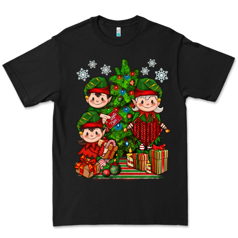 Mimi Elf, Mama Elf, Child Elf Christmas Premium Tee by BundleAndBundleShop | Teevron