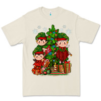Bone Mimi Elf, Mama Elf, Child Elf Christmas Premium Tee - BundleAndBundleShop