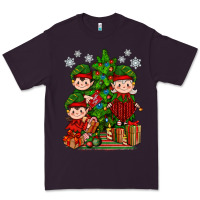 Plum Mimi Elf, Mama Elf, Child Elf Christmas Premium Tee - BundleAndBundleShop