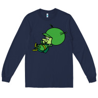 Navy the-great-gazoo-cute Long Sleeve Tee - tuanDangUi