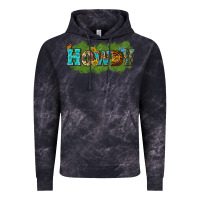 Cloud Black Western Howdy Vintage Hoodie - texasbilliewilder