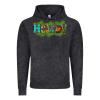 Vintage Black Western Howdy Vintage Hoodie - texasbilliewilder