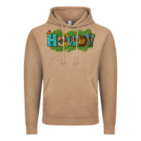 Vintage Coffee Western Howdy Vintage Hoodie - texasbilliewilder
