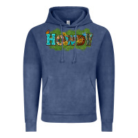 Vintage Denim Western Howdy Vintage Hoodie - texasbilliewilder