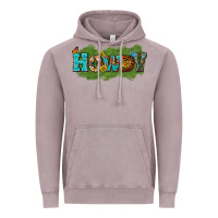 Vintage Zinc Western Howdy Vintage Hoodie - texasbilliewilder