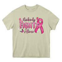 Mossy nobody fights alone Heavy Core Tee - MaliasSmallBusiness
