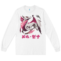 White monster hunter rise sunbreak malzeno kanji Long Sleeve Tee - tuanDangUi